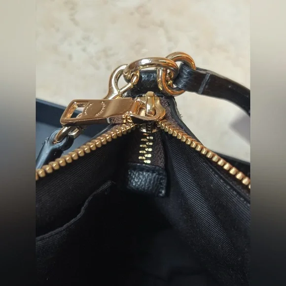 Coach Signature Crossbody bag Brown/Black - Picture 12 of 17